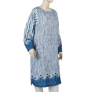 Moda de mujer elegante Kurti Kameez para primavera otoño bordado trabajo en Material de lino de algodón ropa india y paquistaní - Product Image 5