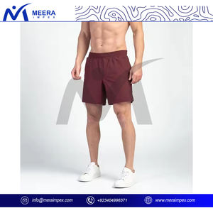 2025 été hommes personnalisé plaine maille Fitness Shorts gymnases personnalisés, entraînement, respirant, séchage rapide, Shorts de plage pour hommes - Product Image 2