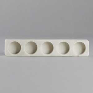 White Marble Tealight <b>Candle</b> Holder for Christmas & Wedding Parties for Home Decorations - Product Image 2
