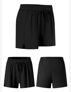 Mens Casual Breathable Quick-Drying Canvas Gym <b>Running</b> Shorts Solid Light Weight Seamless Custom Logo DDP Shipping - Product Image 6