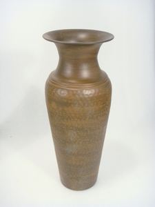 Vase à fleur décoratif en aluminium Design moderne - Product Image 2