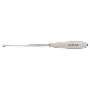 Empujador de nivel de nudo LIKAMED Negus de 7mm de ancho con espacio de 3,5mm de longitud total de 200mm de acero inoxidable alemán - Product Image 1