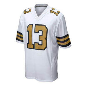 Uniforme de fútbol americano para hombre, ropa deportiva de alta calidad con mangas cortas, diseño transpirable para la temporada de verano - Product Image 2