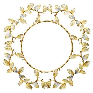 Chargeurs ronds en cuivre martelé de 13 pouces ensemble de 4 décorations bon marché pour le dîner mariage décoration élégante faite à la main vente chaude 2023 - Product Image 6