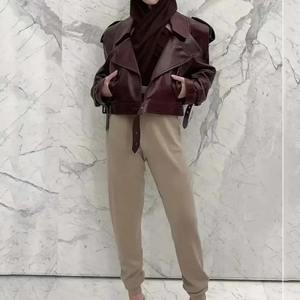 Chemises Courtes en Cuir Véritable de Haute Qualité pour Hommes, Col Montant, Imperméables, Séchage Rapide, Respirantes, Vêtements d'Extérieur - Product Image 3