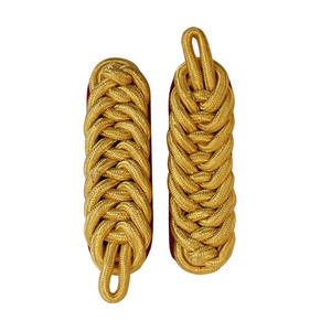 Custom Color Embroidered Luxury Drawcord Shoulder Board Hook-and-Loop Best Ceremonial Coated 3 Strand Twisted Ethnic Style Bags - Product Image 3