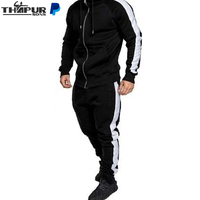 Chándal de invierno con capucha de forro polar técnico ligero y transpirable con estampado de leopardo para hombre, 100% algodón, OEM, corte regular