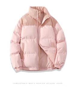 Parkas rembourrés chauds d'hiver pour hommes veste rembourrée en coton épais pardessus thermique vêtements d'extérieur col à capuche longue longueur - Product Image 5