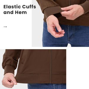 Chaqueta Cortavientos Fabricada en Fábrica para Hombre, Chaquetas Masculinas Más Populares, Secado Rápido, Transpirable, Calidad Profesional - Product Image 5