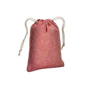 Sacchetti Sportivi Ecologici in Cotone Riciclato con Coulisse, Borsa Promozionale Sostenibile per Gadget - Product Image 3