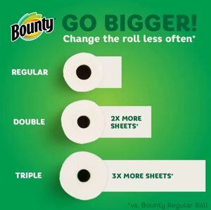 Most Selling on Bountys Authentic Size 2-Ply <b>Paper</b> Towels White 8 Double Rolls | 20 Regulars Rolls at Factory Price - Product Image 3