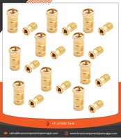 Ancrage de pont en laiton robuste sécurisé Installation de couverture de sécurité de piscine Kits d'outils de jardin personnalisables Accessoires de piscine