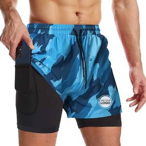 Pantalones cortos holgados con bolsillos profundos para correr, entrenamiento, baloncesto, gimnasio, Fitness y correr, pantalones cortos personalizados - Product Image 5