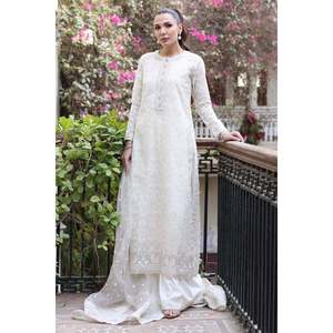Ensemble chemise et dupatta en mousseline de soie Lia Formal - Product Image 1