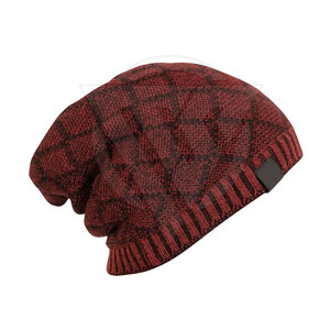 Best Selling Jacquard Beanie <b>Hats</b> <b>Winter</b> Woolen Cotton Common Fabric Unisex Adjustable for Travel Premium <b>Winter</b> Wear - Product Image 5