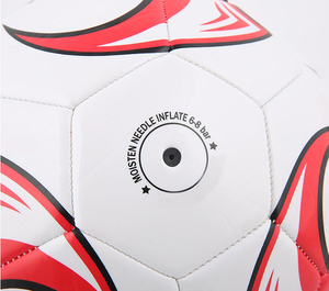 Ballon de football en PVC avec logo personnalisé, taille officielle 3, 4, 5, pour la ligue, extérieur, en PU, pour les matchs et l'entraînement, cadeau idéal - Product Image 2