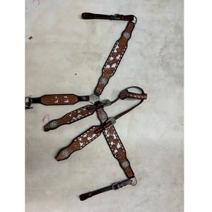 Conjunto de Equipo Ecuestre Occidental de Alta Calidad y Durabilidad con Ajustes de Hebilla para Entrenamiento y Uso Diario Disponible a un Precio Accesible - Product Image 1