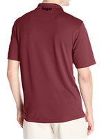 Chemise de golf pour homme, coupe classique, anti-plis, séchage rapide, couleur unie, polyester/coton, importée, fermeture boutonnée, lavage en machine – Meilleures ventes