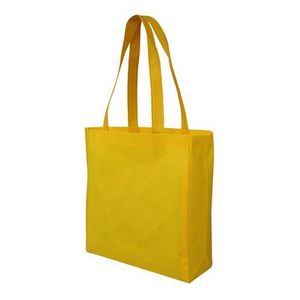 Sac de courses réutilisable en tissu non tissé vert CENPLAS, imprimé sérigraphié, poignées thermosoudées longues jusqu'aux épaules, modèle NW-F pour - Product Image 6
