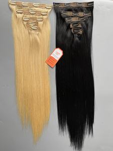 คลิปหนีบผมแบบไม่ไหลสีปรับแต่งได้สำหรับต่อผมมนุษย์จัดส่งทั่วโลก - Product Image 4