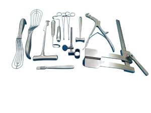 ชุดเครื่องมือผ่าตัดทรวงอกสแตนเลสแบบแมนนวลเครื่องมือผ่าตัดทรวงอก - Product Image 5