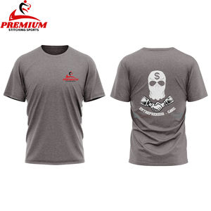 Fabricants de vêtements, vêtements pour hommes sur mesure, streetwear surdimensionné, t-shirt en coton 100% 300 g/m², t-shirt vierge à impression graphique - Product Image 6