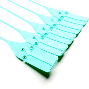 Sello de seguridad de plástico azul Arrow V2 para la industria del petróleo y el gas - Product Image 3