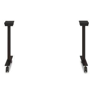 Alera AENNNK-MPTF22 Base para mesa de entrenamiento Sevilla de 23 x 3 x 28 pulgadas, mesa de conferencias negra - Product Image 3