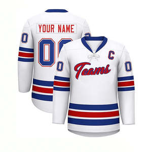 Maillot d'uniforme de hockey sur glace personnalisé de haute qualité Maillot de hockey de l'équipe de sublimation pour entraînement professionnel - Product Image 6
