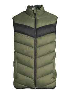 Veste de gilet matelassé personnalisée pour hommes sans manches Veste de gilet matelassé à bulles pour hommes pour l'hiver - Product Image 3