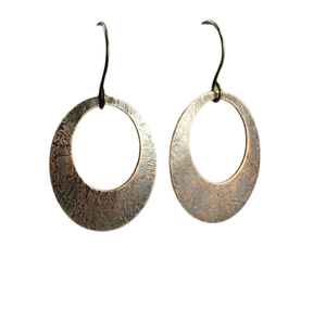 2025, bisutería Vintage de cobre barata extranjera a la venta, pendientes geométricos redondos de hoja, uso diario para damas de Florida - Product Image 4