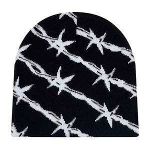 Gorro de Invierno Cálido para Hombre y Mujer, Gorro de Punto de Lana Estilo Hip Hop, Gorro Jacquard Informal para Actividades al Aire Libre en Venta - Product Image 3