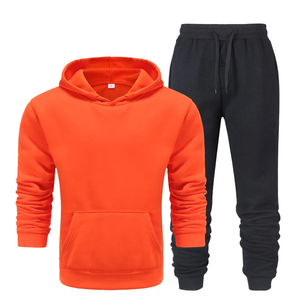 Custom Unisex Heavy Cotton Pullover Tracksuit Set <b>Oversized</b> Drop Shoulder Hoodie and <b>Joggers</b> - Product Image 3