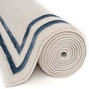เน็ตไลน์ โฮม พรมขอบสีครีม-น้ำเงิน 6060 - Product Image 5