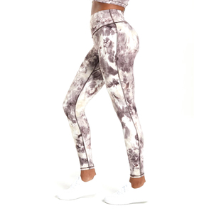 Haus สำหรับสาวอุตสาหกรรมกางเกงเลกกิ้งผ้าโพลีเอสเตอร์สีพื้นสำหรับการพิมพ์แบบระเหิด - Product Image 5