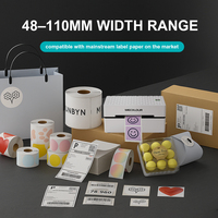 Printer Label Thermal Langsung Premium 4x6-Inci Harga Pabrik untuk Pengiriman & Label Stiker