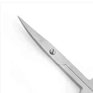 ชุดกรรไกรตัดเล็บทำจากสแตนเลสงานซาตินสำหรับมืออาชีพชุดกรรไกรตัดเล็บที่มีความแม่นยำในการทำเล็บมือเล็บเท้าหนังกำพร้าใบมีดโค้งตรงคม - Product Image 2