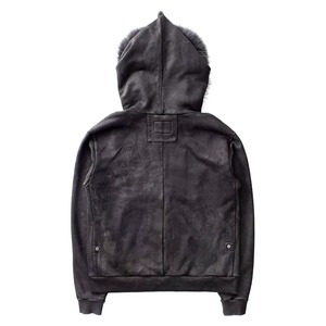 Sweat à capuche à double capuche pour homme avec cagoule et fermeture à glissière pour plus de confort et de style Un sweat à capuche à double capuche parfait par temps froid - Product Image 4