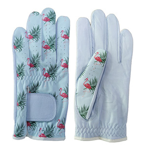 Gants de golf professionnels 100% en cuir d'agneau véritable pour hommes Logo personnalisé de qualité supérieure de style frais - Product Image 4
