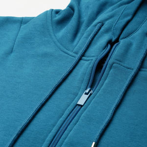 Sweat à capuche zippé pour femmes de haute qualité avec conception personnalisée meilleur tissu de qualité saison d'hiver col à capuche pour l'automne - Product Image 4