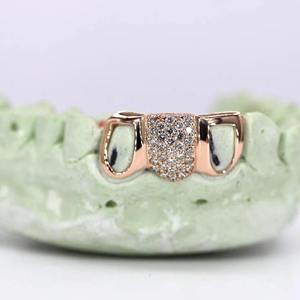 Grillz Hip Hop Exclusifs en Argent Sterling 925 avec Diamants Moissanite - Cadeau de Fiançailles pour un Style Unique - Product Image 4