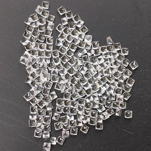 Topaze blanche naturelle 1,75 mm, taille princesse carrée, pierres précieuses en vrac de la meilleure qualité pour la fabrication de bijoux - Product Image 2