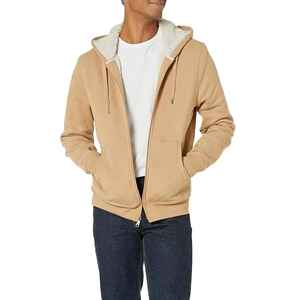 Automne hiver hommes polaire chaud hommes sweat décontracté couleur unie Streetwear pulls Sport école mode Offre Spéciale sweats à capuche - Product Image 1