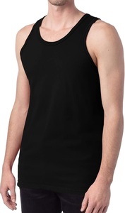 Camiseta sin mangas para hombre Camiseta sin mangas de alta calidad 100% algodón Camiseta sin mangas de calidad personalizada para hombres de Bangladesh - Product Image 2