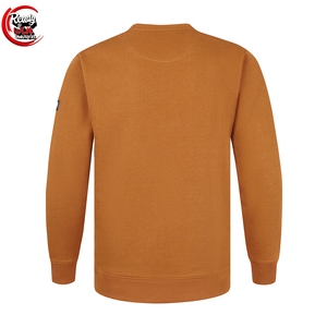 Mustard Plain Sudadera Sudaderas OEM Personalizado Tallas grandes Hombres Oversize BlankSweatshirt para hombres - Product Image 2