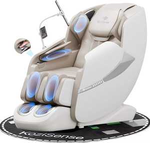 เก้าอี้นวด 3 มิติ รุ่นใหม่ A18 นวดได้ทั่วร่างกาย ระบบ Zero Gravity แบบ SL-Track พร้อมระบบนวดชิอัตสึ  เก้าอี้นวดปรับเอนได้ พร้อมระบบทำความร้อน ควบคุมด้วย AI สแกนร่างกาย - Product Image 1