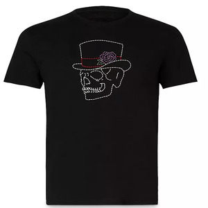 Camiseta extragrande de alta calidad para mujer, Camiseta con estampado personalizado de logotipo de talla grande, estilo informal de ocio, diseño sencillo en blanco para el verano - Product Image 1