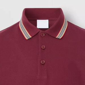 Polo de manga corta para hombre, tela de piqué de secado rápido, 100% algodón, precio al por mayor - Product Image 2