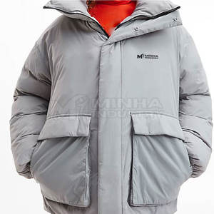 แจ็กเก็ตบับเบิลสำหรับผู้ชายแจ็กเก็ตกันหนาวให้ความอบอุ่นดีไซน์ตามสั่ง - Product Image 6