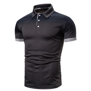 T-shirt de golf à séchage rapide pour hommes Polo Tshirt Uniform Plain 100% Polyester Sublimation Chemises polo pour hommes Business - Product Image 1